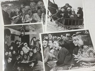 KIT OF 10 PHOTOGRAPHS OF CHILDREN'S BOOKS IN WARTIME RUSSIA