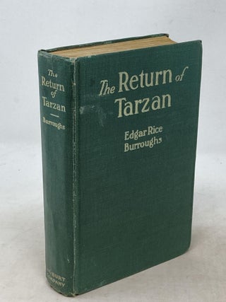 Item #100029 THE RETURN OF TARZAN. Edgar Rice Burroughs