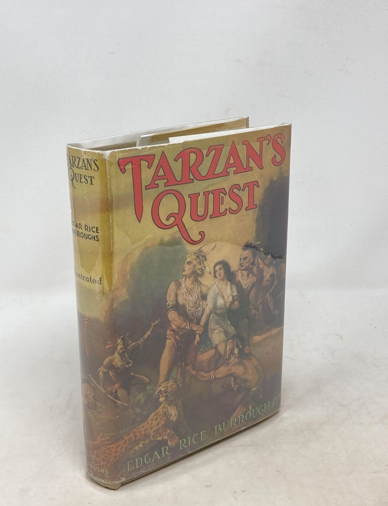 Item #100033 TARZAN'S QUEST. Edgar Rice Burroughs.