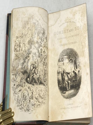 DOMBEY AND SONS; With Illustrations by H.K. Browne