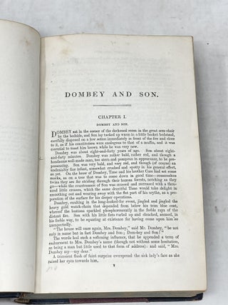 DOMBEY AND SONS; With Illustrations by H.K. Browne
