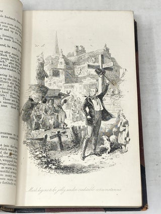 THE LIFE AND ADVENTURES OF MARTIN CHUZZLEWIT; With Illustrations by Phiz