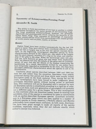 MYCORRHIZAE: PROCEEDINGS OF THE FIRST NORTH AMERICAN CONFERENCE ON MYCORRHIZAE; April 1969 - Misc. Publication 1189. U.S. Department of Agriculture - Forest Service