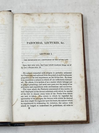 PAROCHIAL LECTURES ON THE LAW AND THE GOSPEL