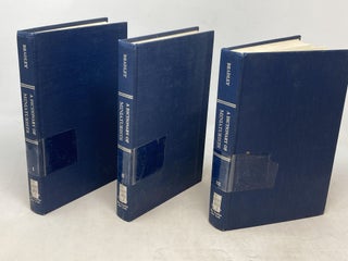DICTIONARY OF MINIATURISTS, ILLUMINATORS, CALLIGRAPHERS AND COPYISTS (3 VOLUMES, COMPLETE); WITH REFERENCES TO THEIR WORKS, AND NOTICES OF THEIR PATRONS, FROM THE ESTABLISHMENT OF CHRISTIANITY TO THE EIGHTEENTH CENTURY