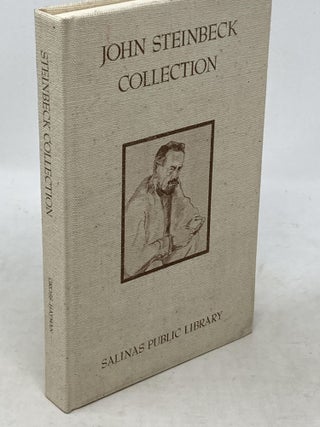Item #100079 JOHN STEINBECK : A GUIDE TO THE COLLECTION OF THE SALINAS PUBLIC LIBRARY (SIGNED)....