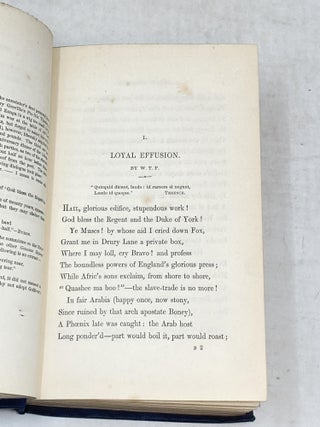 REJECTED ADDRESSES; OR, THE NEW THEATRUM POETARUM