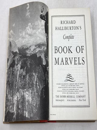 RICHARD HALLIBURTON'S COMPLETE BOOK OF MARVELS