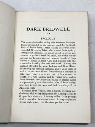 DARK BIDWELL (SIGNED)