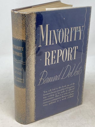 Item #100144 MINORITY REPORT. Bernard DeVoto