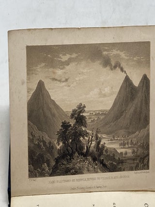 CENTRAL AMERICA; DESCRIBING EACH OF THE STATES OF GUATEMALA, HONDURAS, SALVADOR, NICARAGUA, AND COSTS RICA; THEIR NATURAL FEATURES, PRODUCTS, POPULATION, AND REMARKABLE CAPACITY FOR COLONIZATION. WITH THREE VIEWS