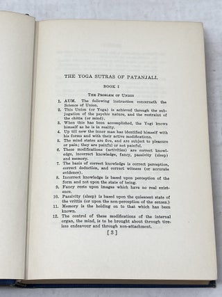 THE LIGHT OF THE SOUL: ITS SCIENCE AND EFFECT : A PARAPHRASE OF THE YOGA SUTRAS OF PATANJALI