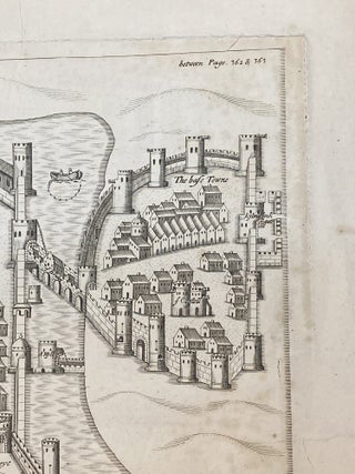 "CITTIE OF LIMERICK" MAP FROM "PACATA HIBERNIA : IRELAND APPEASED AND REDUCED; OR, AN HISTORIE OF THE LATE WARRES OF IRELAND"