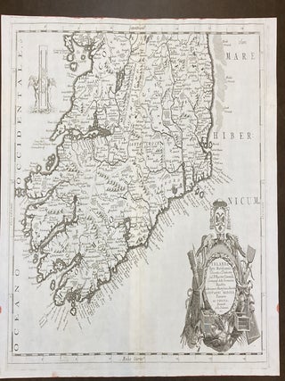 Item #100279 IRLANDA PARTE MERIDIONALE and PARTE SETTENTRIONALE DELL' IRLANDA [TWO COMPLEMENT...