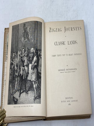 ZIGZAG JOURNEYS IN CLASSIC LANDS; OR TOMMY TOBY'S TRIP TO MOUNT PARNASSUS
