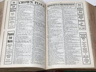 POLK'S PORTLAND CITY DIRECTORY VOL. 1934; Containing an Alphabetical Directory of Business Concerns and Private Citizens, A Directory of Householders, Occupants of Office Buildings and Other Business Places, Including a Complete Street and Avenue Guide, and Much Information of a Miscellaneous Character; Also, a Buyer's Guide and a Complete Classified Business Directory