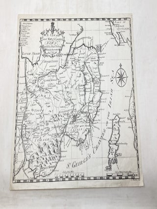 Item #100347 A NEW AND CORRECT MAP OF YE COUNTY OF DOWN / PARTLY BY AN ACTUAL SURVEY / PARTLY BY...