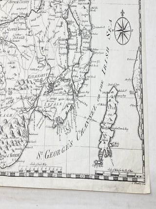 A NEW AND CORRECT MAP OF YE COUNTY OF DOWN / PARTLY BY AN ACTUAL SURVEY / PARTLY BY OBSERVATION / 1743