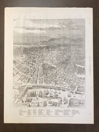 Item #100357 A GENERAL VIEW OF BELFAST, ULSTER, THE CHIEF MANUFACTURING CITY OF IRELAND from "THE...