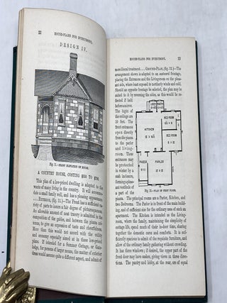 HOUSE PLANS FOR EVERYBODY: FOR VILLAGE COUNTRY RESIDENCES, COSTING FROM $250 TO $8,000; INCLUDING FULL DESCRIPTIONS AND ESTIMATES IN DETAIL OF MATERIALS, LABOR AND COST, WITH MANY PRACTICAL SUGGESTIONS, AND 175 ILLUSTRATIONS.