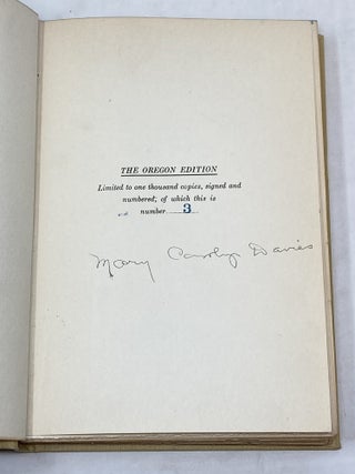 THE SKYLINE TRAIL: A BOOK OF WESTERN VERSE (SIGNED)
