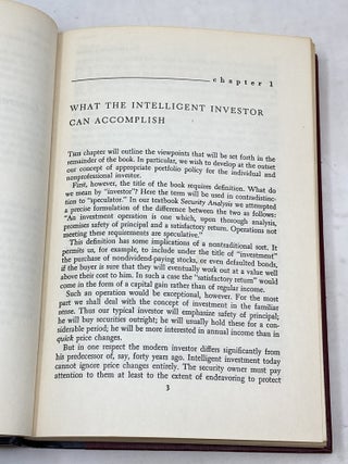 THE INTELLIGENT INVESTOR: A BOOK OF PRACTICAL COUNSEL
