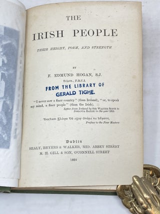 THE IRISH PEOPLE : THEIR HEIGHT, FORM, AND STRENGTH