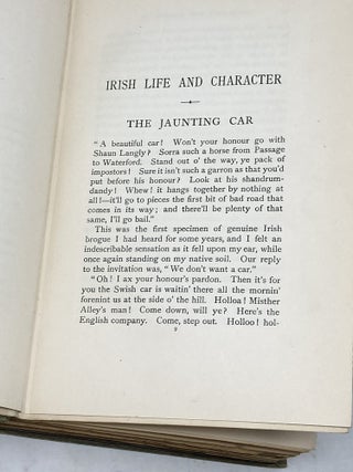 TALES OF IRISH LIFE AND CHARACTER WITH SIXTEEN REPRODUCTIONS FROM THE PAINTINGS OF ERSKINE NICOL