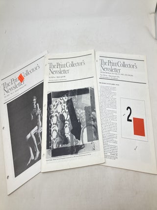 THE PRINT COLLECTOR'S NEWSLETTER (15 ISSUES)