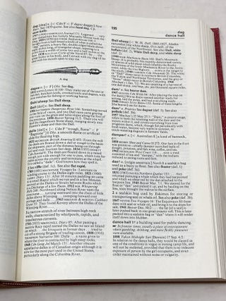 A DICTIONARY OF CANADIANISMS ON HISTORICAL PRINCIPLES (SERIES: DICTIONARY OF CANADIAN ENGLISH)