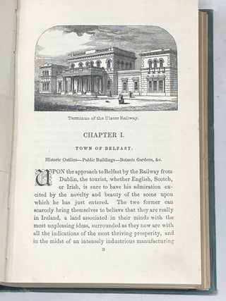 THE ANTIQUITIES AND FOLK-LORE OF IRELAND; BEING THE LAKE-LORE, OR AN ANTIQUARIAN GUIDE TO SOME OF THE RUINS AND RECOLLECTIONS OF KILLARNEY, BY A.B.R. and TOURS IN ULSTER : A HAND-BOOK TO THE ANTIQUITIES AND SCENERY OF THE NORTH OF IRELAND, BY J.B. DOYLE