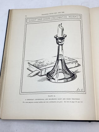 DRAWING WITH PEN AND INK, WITH A WORD CONCERNING THE BRUSH ; With an Introduction by Franklin Booth