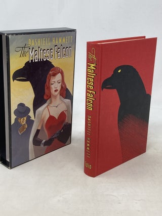 THE MALTESE FALCON; Introduction by Sara Paretsky. Illustrations by David Eccles. Dashiell Hammett.