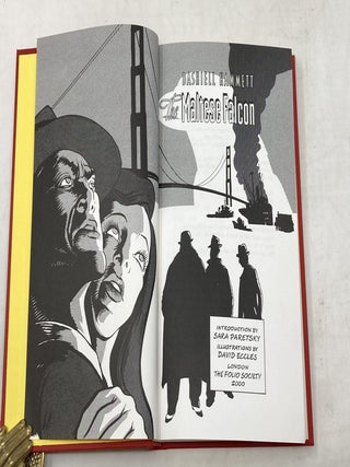 THE MALTESE FALCON; Introduction by Sara Paretsky. Illustrations by David Eccles.