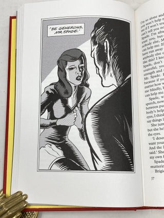 THE MALTESE FALCON; Introduction by Sara Paretsky. Illustrations by David Eccles.