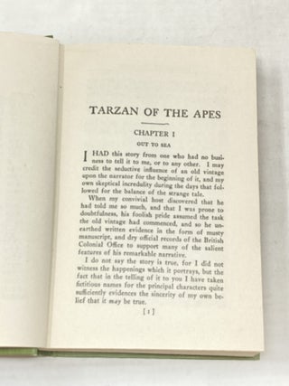 TARZAN OF THE APES