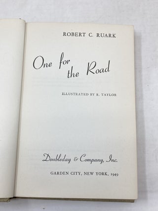 ONE FOR THE ROAD; Illustrated by R. Taylor