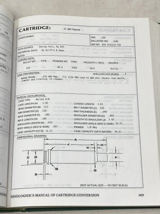 THE HANDLOADER'S MANUAL OF CARTRIDGE CONVERSION