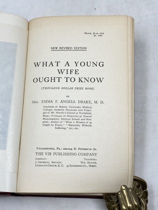 SELF AND SEX SERIES: WHAT A YOUNG WOMAN OUGHT TO KNOW and WHAT A YOUNG WIFE OUGHT TO KNOW (TWO VOLUMES)