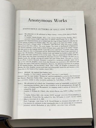 A GUIDE TO IRISH FICTION 1650-1900