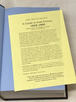 A GUIDE TO IRISH FICTION 1650-1900