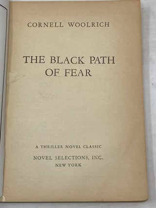 THE BLACK PATH OF FEAR