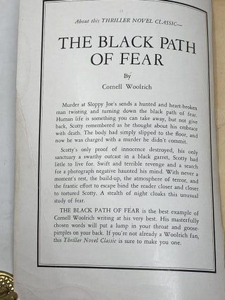 THE BLACK PATH OF FEAR