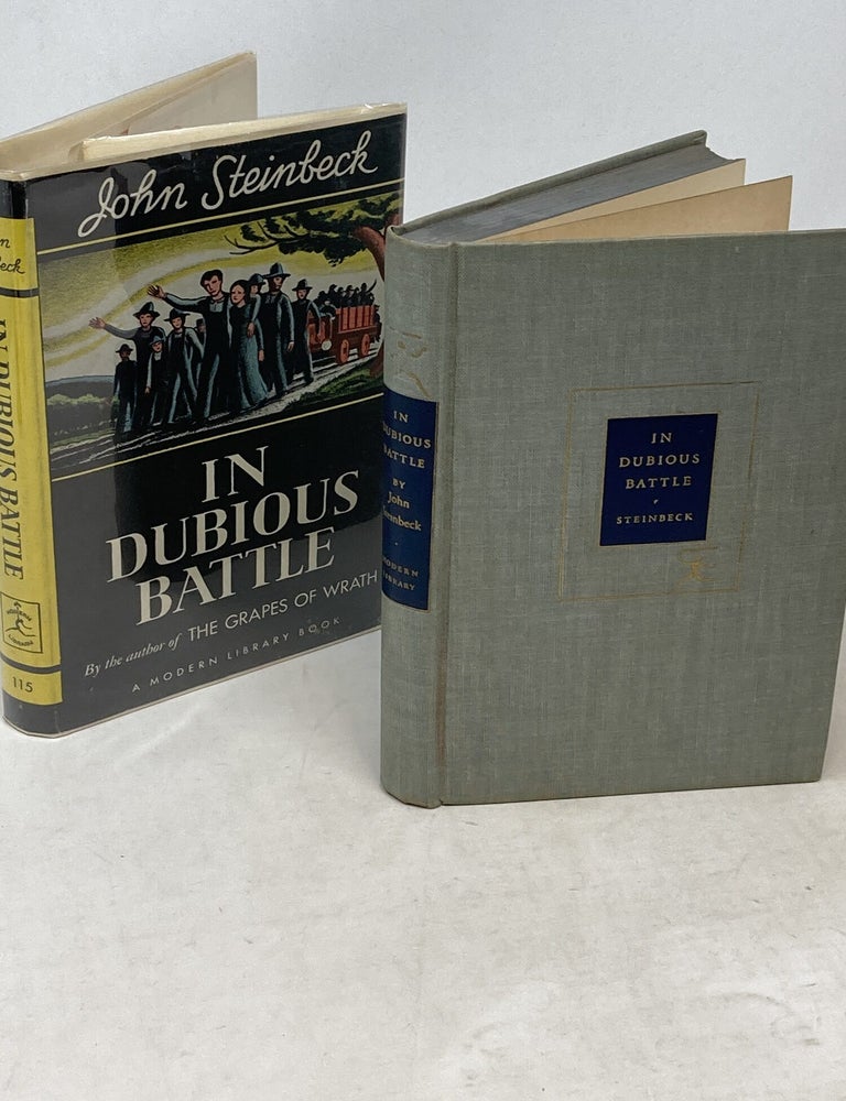 Item #100784 IN DUBIOUS BATTLE. John Steinbeck.