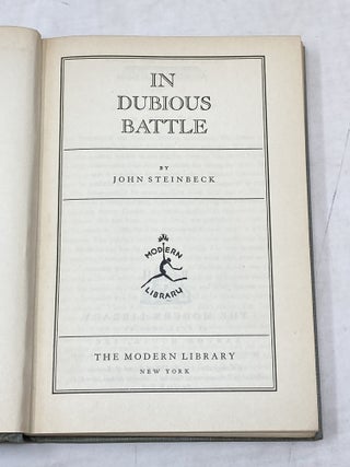 IN DUBIOUS BATTLE