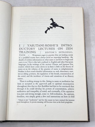 THE THREE PILLARS OF ZEN: TEACHING, PRACTICE AND ENLIGHTENMENT (SIGNED)