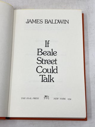 IF BEALE STREET COULD TALK