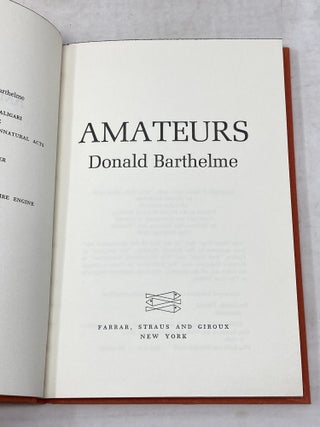 AMATEURS (SIGNED)