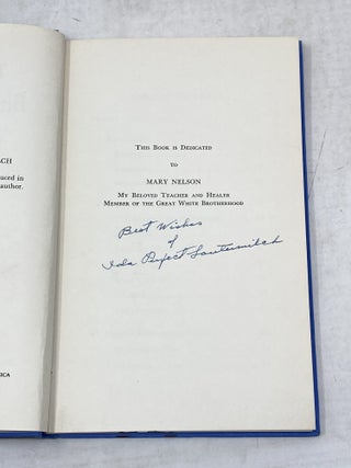 THE BOOK OF BLUE AND GOLD (SIGNED)