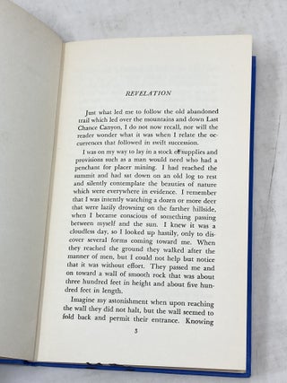 THE BOOK OF BLUE AND GOLD (SIGNED)